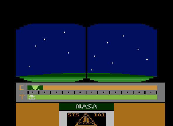 Space Shuttle - Journey Into Space Title Screen